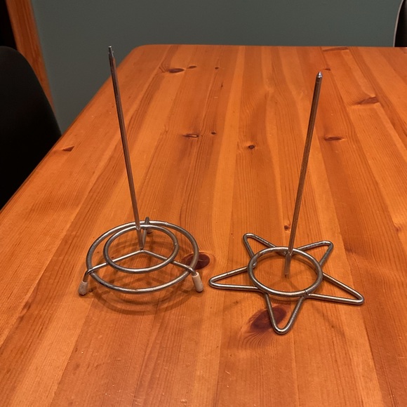 VINTAGE RECEIPT SPIKES MOON STAR CELESTIAL LOT OF 2 - Picture 2 of 8